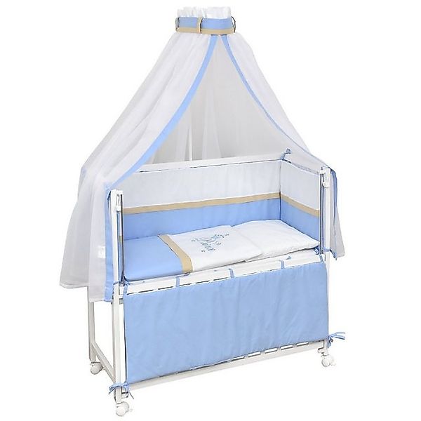 Baby-Delux Beistellbett Babybett Prince, Stillbett 90x40 weiß höhenverstell günstig online kaufen