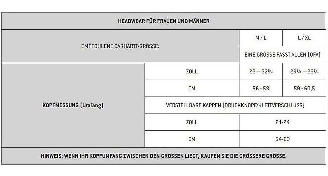 Carhartt Stirnband 105463 günstig online kaufen
