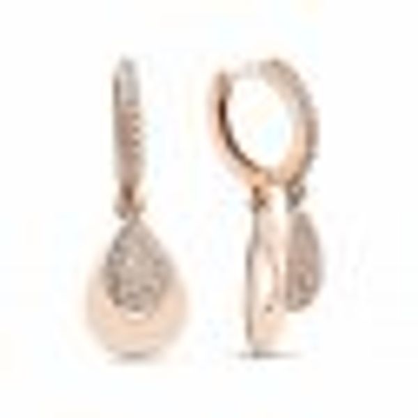 Ohrhänger 925/- Sterling Silber rosévergoldet Eleganz Ohrring günstig online kaufen