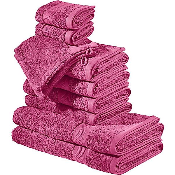 REDBEST Handtücher Frottier-Set "Chicago" 10-tlg., Frottier günstig online kaufen
