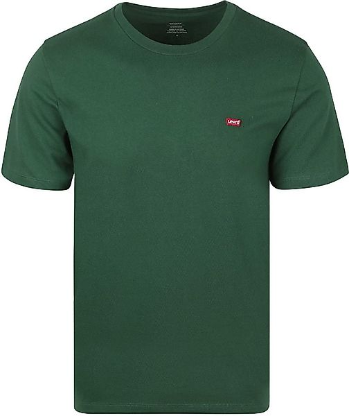 Levi's T-Shirt Original Dunkelgrün - Größe XL günstig online kaufen