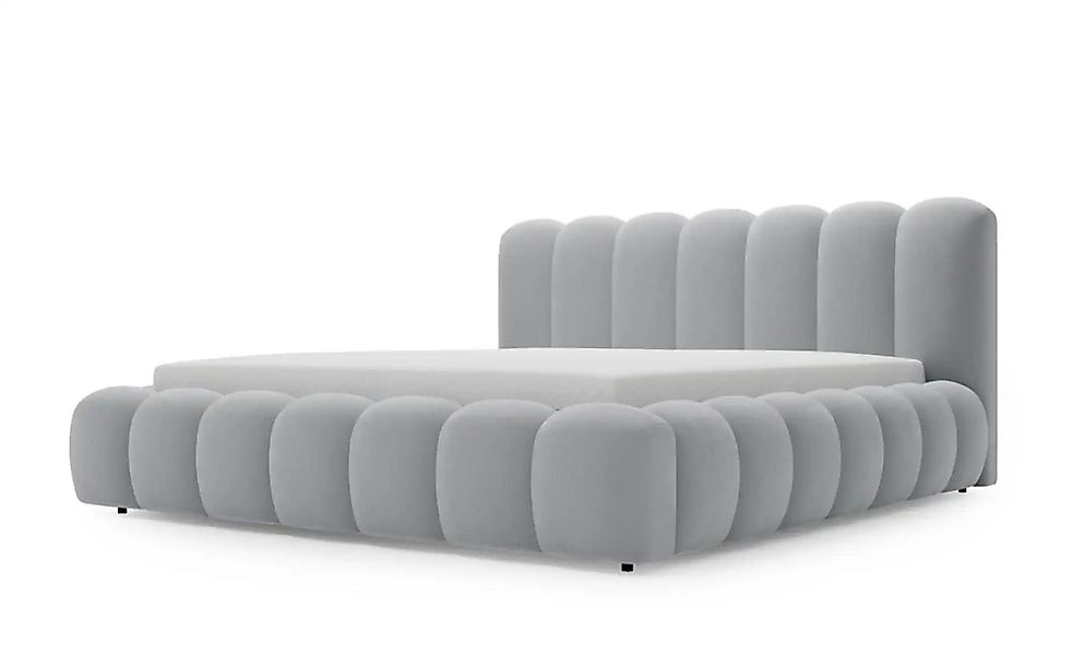Polsterbett mit Stauraum Avianna ¦ grau ¦ Maße (cm): B: 202 H: 93 Betten > günstig online kaufen