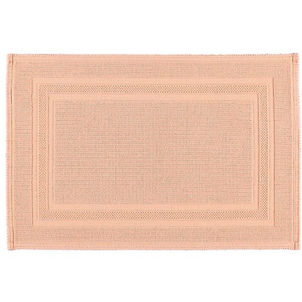 Rhomtuft - Badematte Gala - Farbe: peach - 405 - 60x90 cm günstig online kaufen