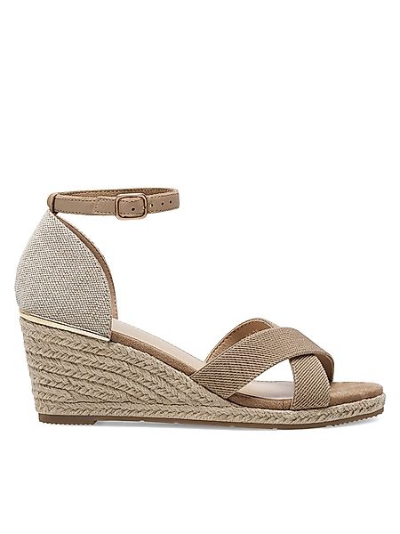 Clara Barson Sandalen WSS20802-03 Beige Espadrille günstig online kaufen