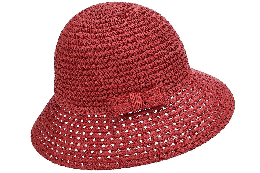 Seeberger Sonnenhut Papierstroh Glocke mit Schleife günstig online kaufen