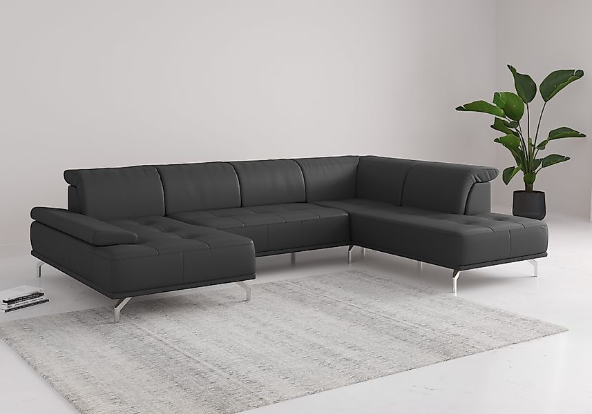 Places of Style Wohnlandschaft "Caluna", Inkl.Sitztiefenverstellung, wahlwe günstig online kaufen