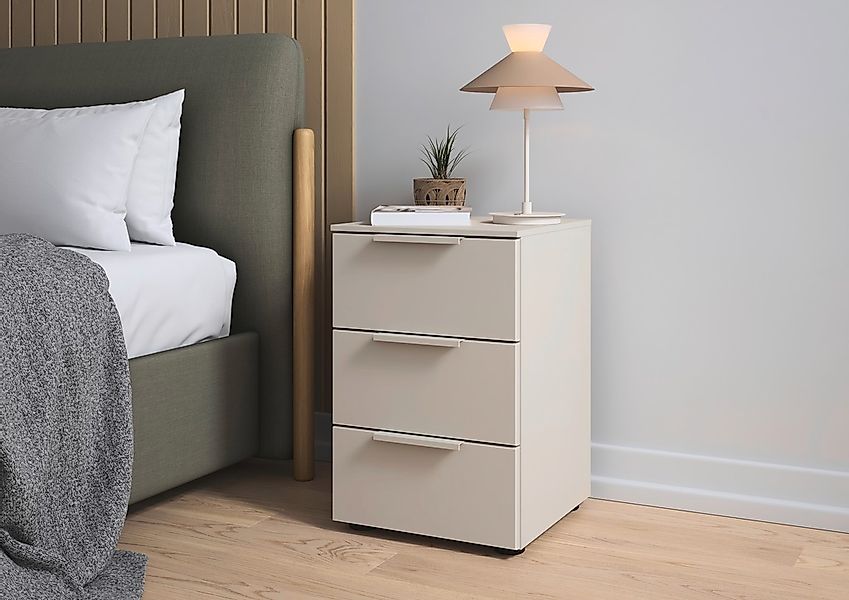 LeGer Home by Lena Gercke Nachtkommode "Serina", mit 3 Schubkästen sowie ho günstig online kaufen