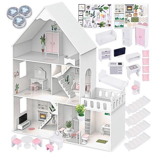 Green Series Puppenhaus Puppenhaus Holz Groß günstig online kaufen