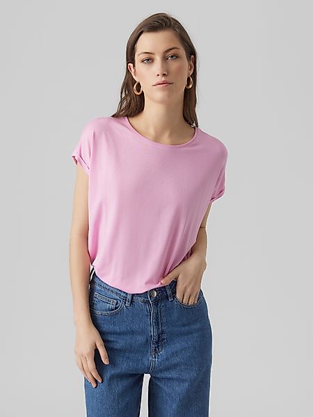 Vero Moda Rundhalsshirt VMAVA PLAIN SS günstig online kaufen