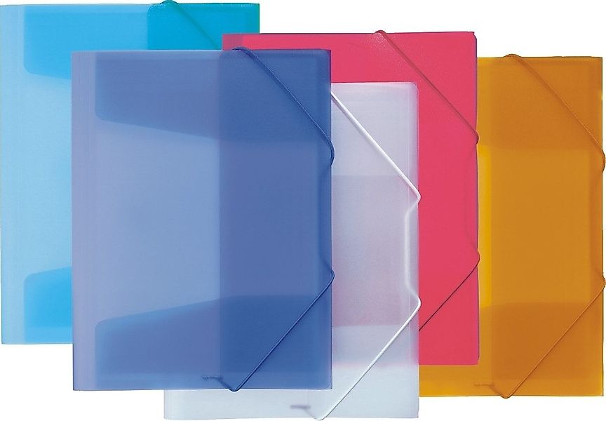 PAGNA Fächermappe Gummizugmappe A4 PP transparent günstig online kaufen
