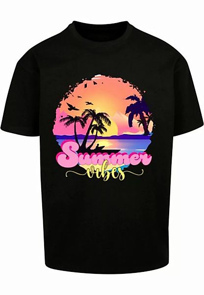 Merchcode T-Shirt Merchcode Herren Summer Vibes Sunset Heavy Oversized Tee günstig online kaufen