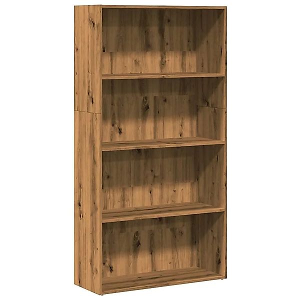 vidaXL Bücherregal Artisan-Eiche 80x30x152 cm Holzwerkstoff 857948 günstig online kaufen