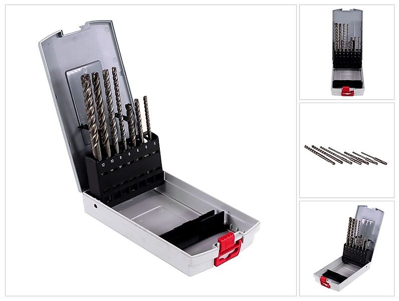 Bosch Professional Bohrer- und Bit-Set SDS-plus 7X Hammerbohrer 7tlg. 5/6/6 günstig online kaufen