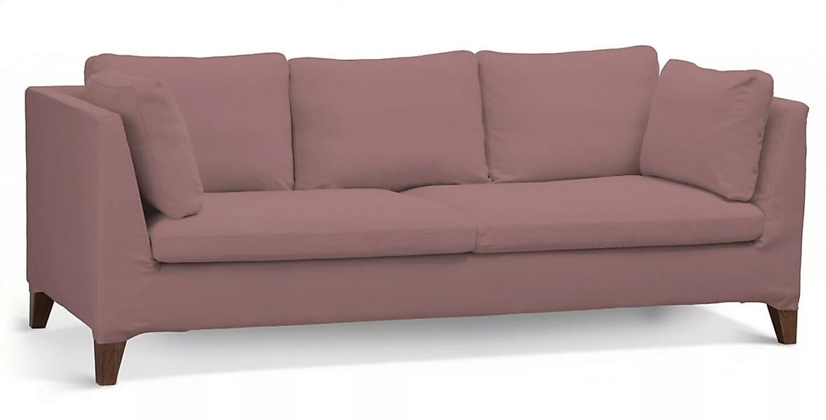 Bezug für Stockholm 3-Sitzer Sofa, altrosa, Stockholm 3-Sitzer, Cotton Pana günstig online kaufen