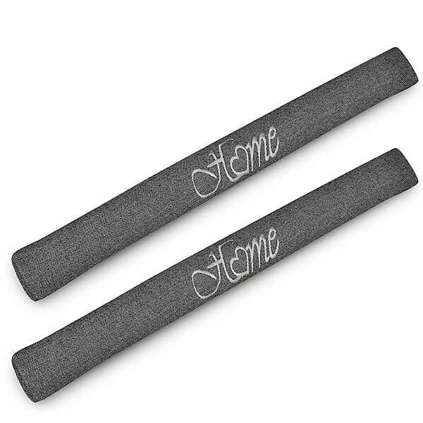 Beautissu Tuuli HO Zugluftstopper 8x100cm Anthrazit 2tlg günstig online kaufen