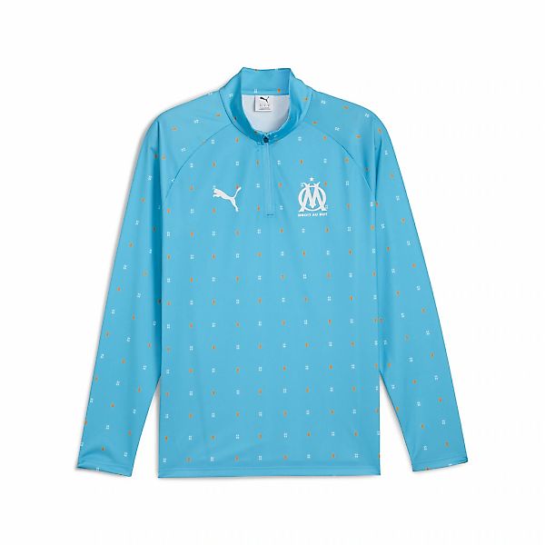 PUMA T-Shirt "Olympique de Marseille Pre-match Obermaterial Herren" günstig online kaufen