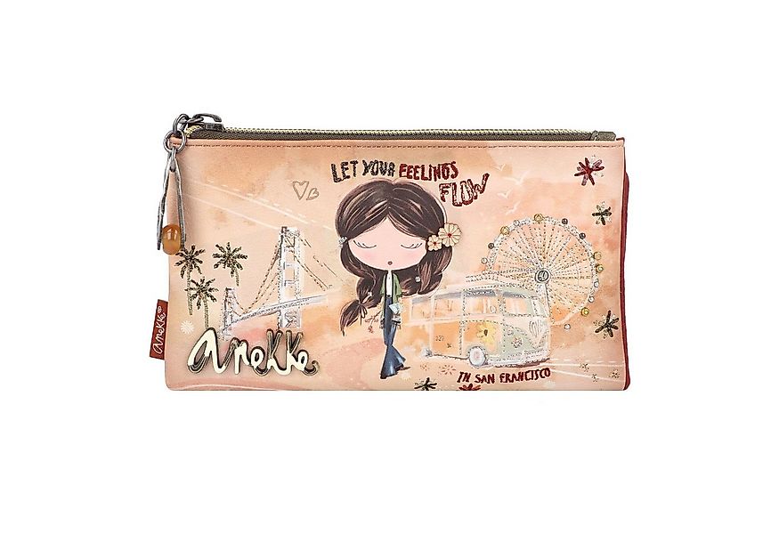 Anekke Geldbörse Peace & Love, Polyurethan günstig online kaufen