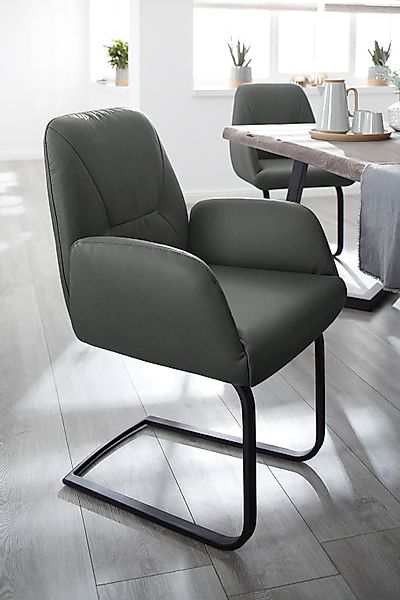 W.SCHILLIG Freischwinger "ole" () Gestell in Schwarz pulverbeschichtet günstig online kaufen