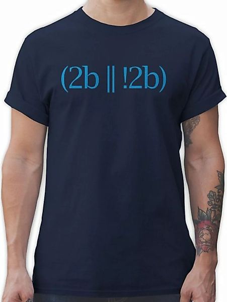 Shirtracer T-Shirt To be or not to be Programmierer Geschenke günstig online kaufen