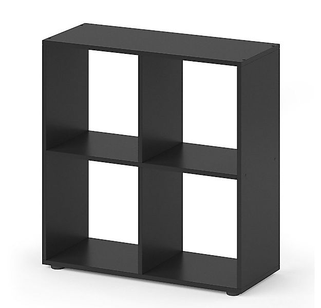 Vicco Raumteiler Tetra, Schwarz, 72 x 72.6 cm günstig online kaufen