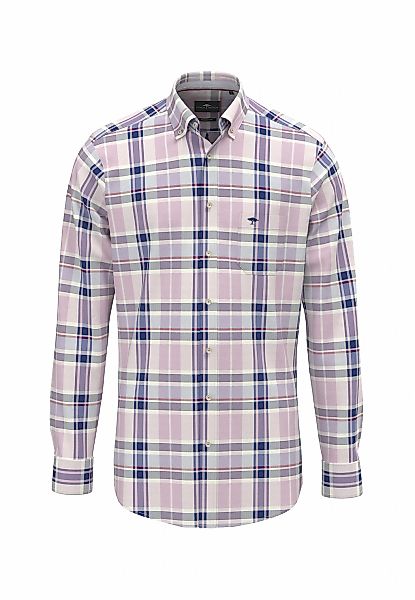FYNCH-HATTON Langarmhemd mit Brusttasche und Button-down-Kragen günstig online kaufen