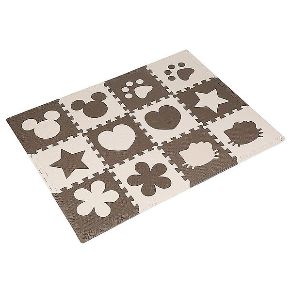 JEOBEST Spielmatte Puzzlematte Krabbelmatte Schaumstoff-Puzzlematte, (12-tl günstig online kaufen
