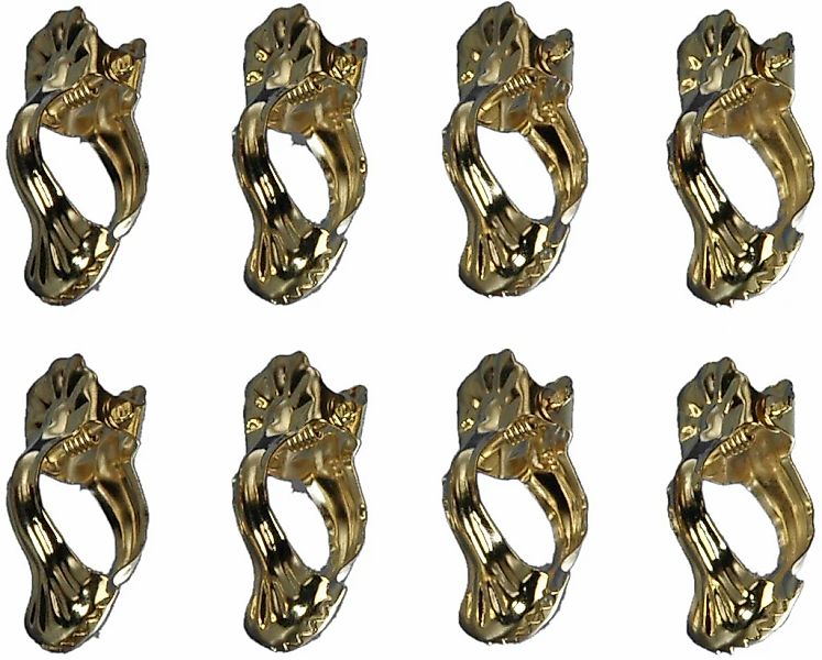 Liedeco Dekoklammer für Gardinenstangen Ø 12 mm günstig online kaufen