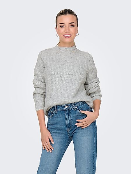 ONLY Rundhalspullover ONLMAGGIE LIFE LS RIB günstig online kaufen