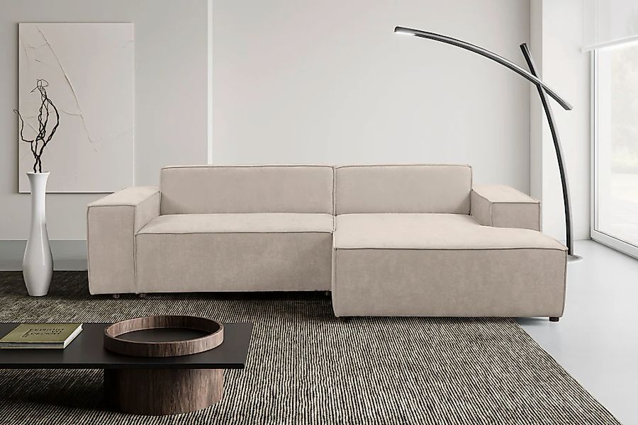 WERK2 Ecksofa "Trento, L-Form, Breite 268 cm" Trento – Sofa mit Eleganz, Ko günstig online kaufen