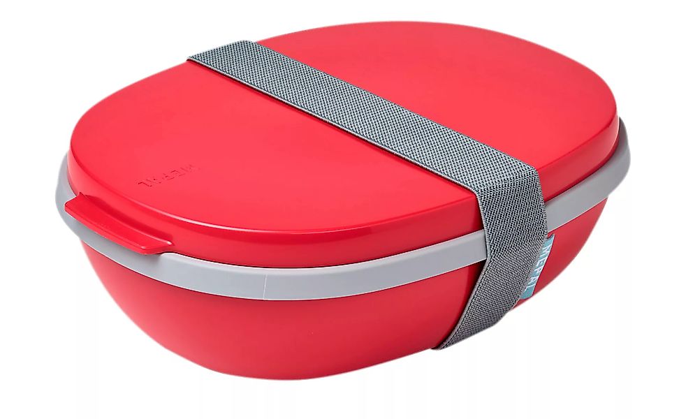 Mepal Lunchbox Duo "To Go"  Ellipse - rot - Kunststoff - 17,5 cm - 7,5 cm - günstig online kaufen