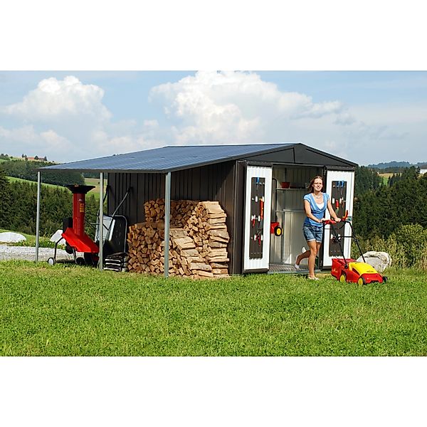 Biohort Gerätehaus-Anbaudach "für Gerätehaus Europa Gr. 2/Gr.3/Gr.4A, versc günstig online kaufen