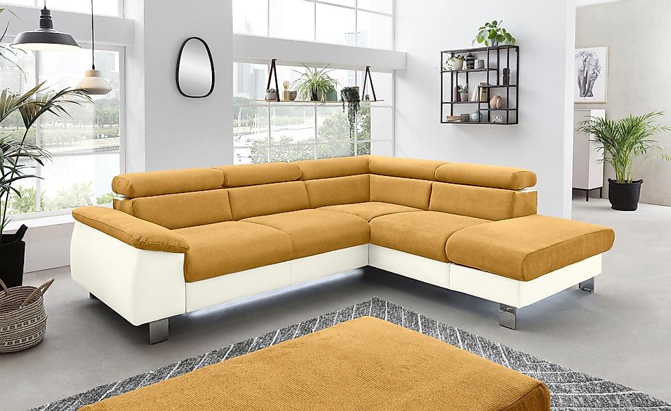 COTTA Polstergarnitur Komaris L-Form, (Set), Set günstig online kaufen