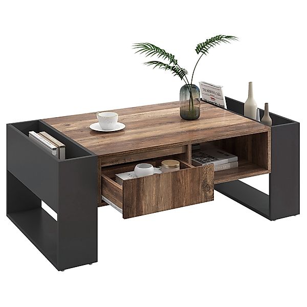 Fine Life Pro Couchtisch aus Holzmaserung, günstig online kaufen