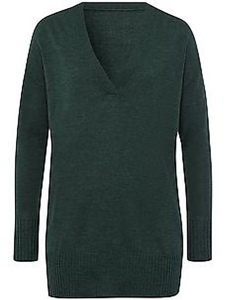V-Pullover Peter Hahn grün günstig online kaufen