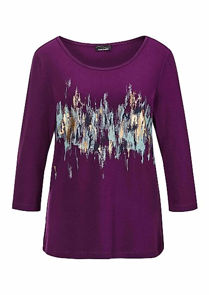 GOLDNER Print-Shirt "Kurzgröße Shirt" günstig online kaufen
