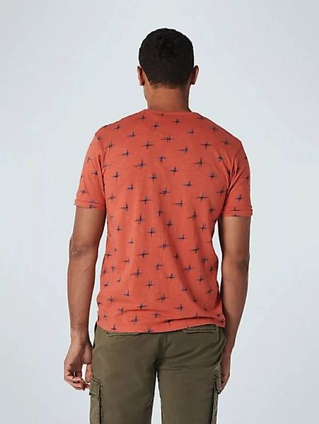 NO EXCESS T-Shirt T-Shirt Crewneck Allover Printed Garment Dyed günstig online kaufen