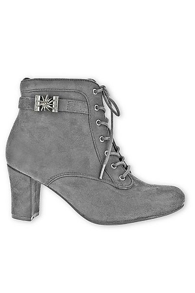 Hirschkogel Trachten Stiefeletten - FANNY - grau Stiefelette günstig online kaufen