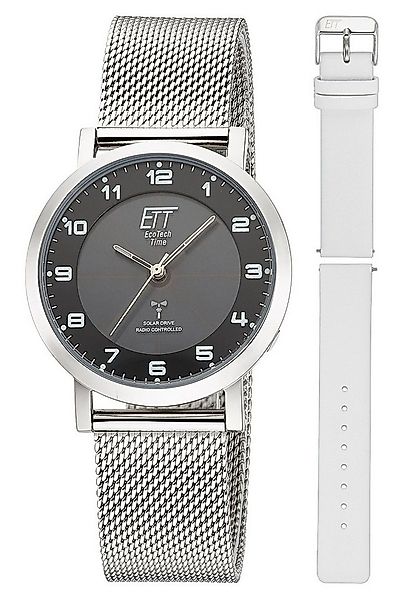 ETT Solaruhr Damen Atacama Edelstahl mit 2 Bändern günstig online kaufen