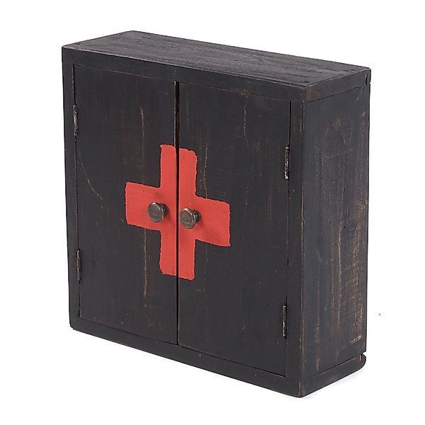 DESIGN DELIGHTS Wandregal MEDIZINSCHRANK "MEDIC", 35x35x13 günstig online kaufen
