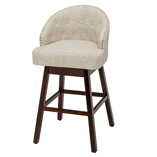KOMFOTTEU Barhocker Bistrohocker (2er Set), 360° günstig online kaufen