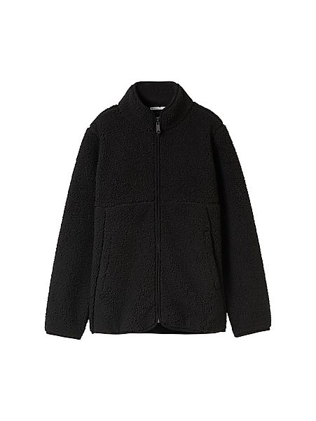 TOM TAILOR Sweatshirt Teddyjacke mit Stehkragen günstig online kaufen