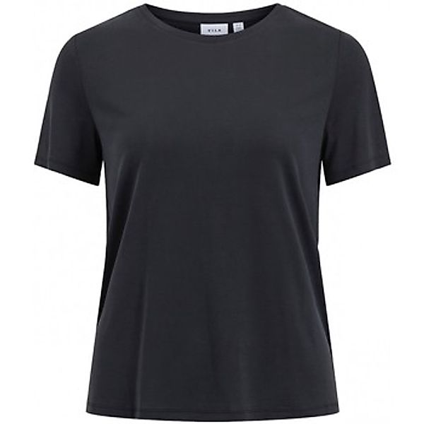 Vila  Sweatshirt Modala O Neck T-Shirt - Black günstig online kaufen