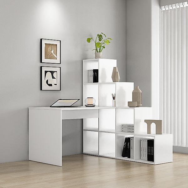 OTTO home Regal-Schreibtisch »Ciela« Set, flexible Aufstellmöglichkeiten, w günstig online kaufen