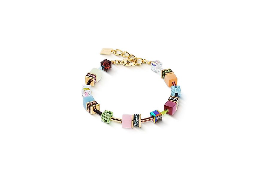 COEUR DE LION Armband Schmuck Edelstahl GeoCUBE® Iconic Würfelkette, Made i günstig online kaufen