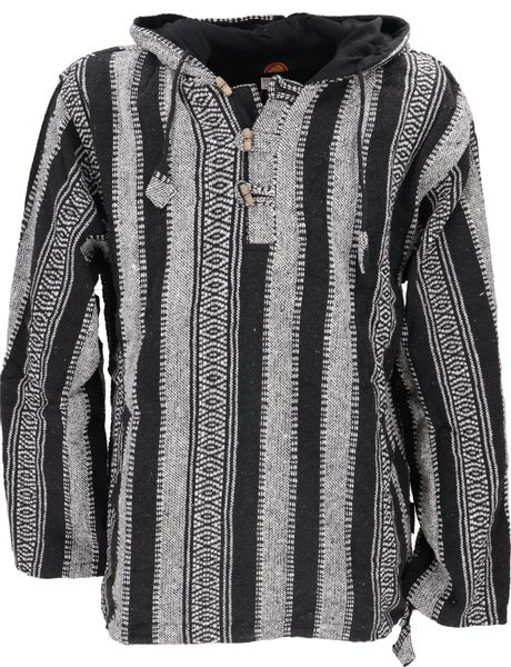 Guru-Shop Sweater Goa Kapuzenshirt, Baja Hoodie, günstig online kaufen