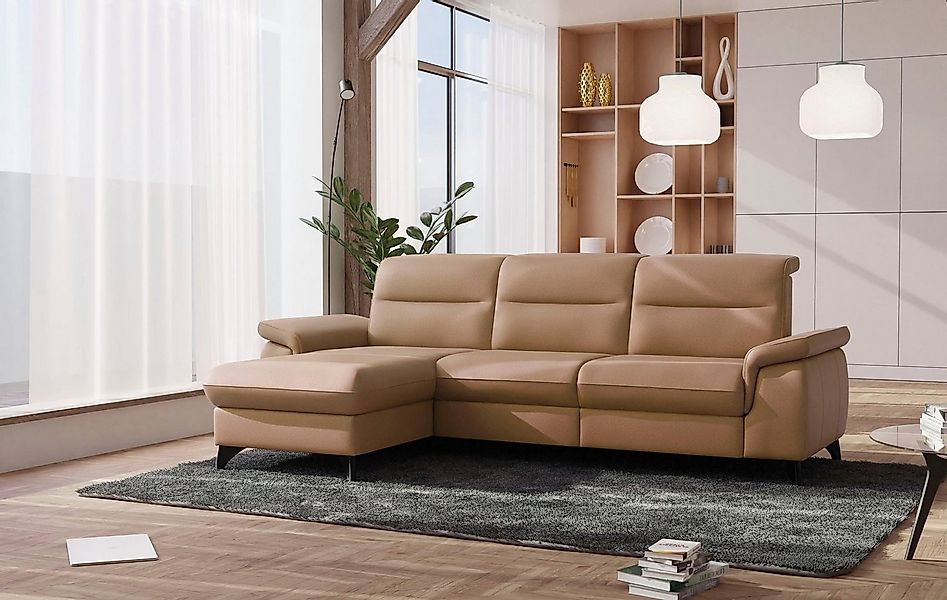 sit&more Ecksofa Astoria L-Form, wahlweise mit motorischer Relaxfunktion günstig online kaufen