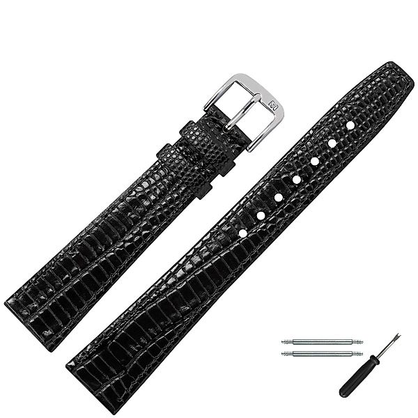 MARBURGER Uhrenarmband 14mm Leder Eidechse (Iguana) günstig online kaufen