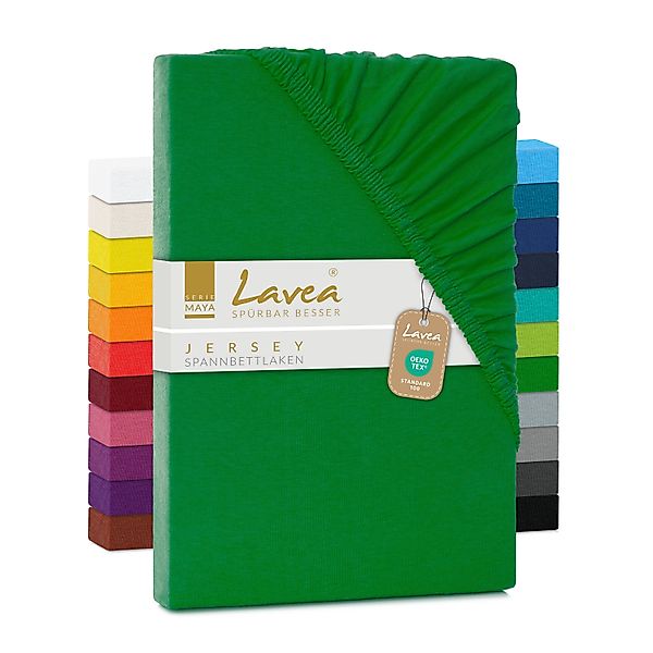 Lavea Spannbettlaken Maya, in Gr. 60x140, 90x200, 120x200, 140x200, 180x200 günstig online kaufen