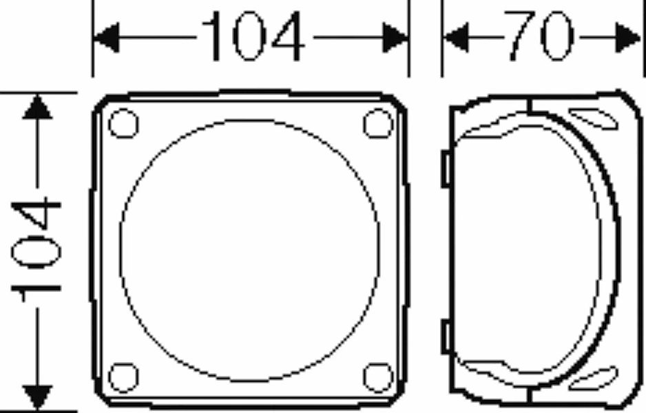 Hensel Kabelabzweigkasten 1,5 bis 4qmm, 5polig FK 0404 - 62000181 günstig online kaufen