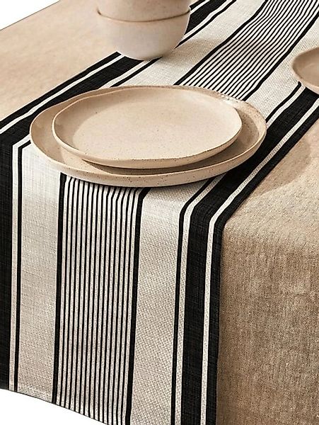 LIVINA HOME Tischläufer Premium Tischdecke abwaschbar, Tischband, moderne L günstig online kaufen
